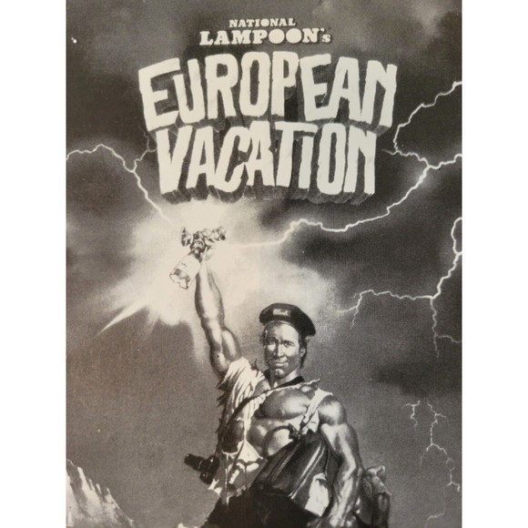 National Lampoon's European Vacation Promo Lobby (?) Card w/ Sound Editor Credit - Picture 5 of 5